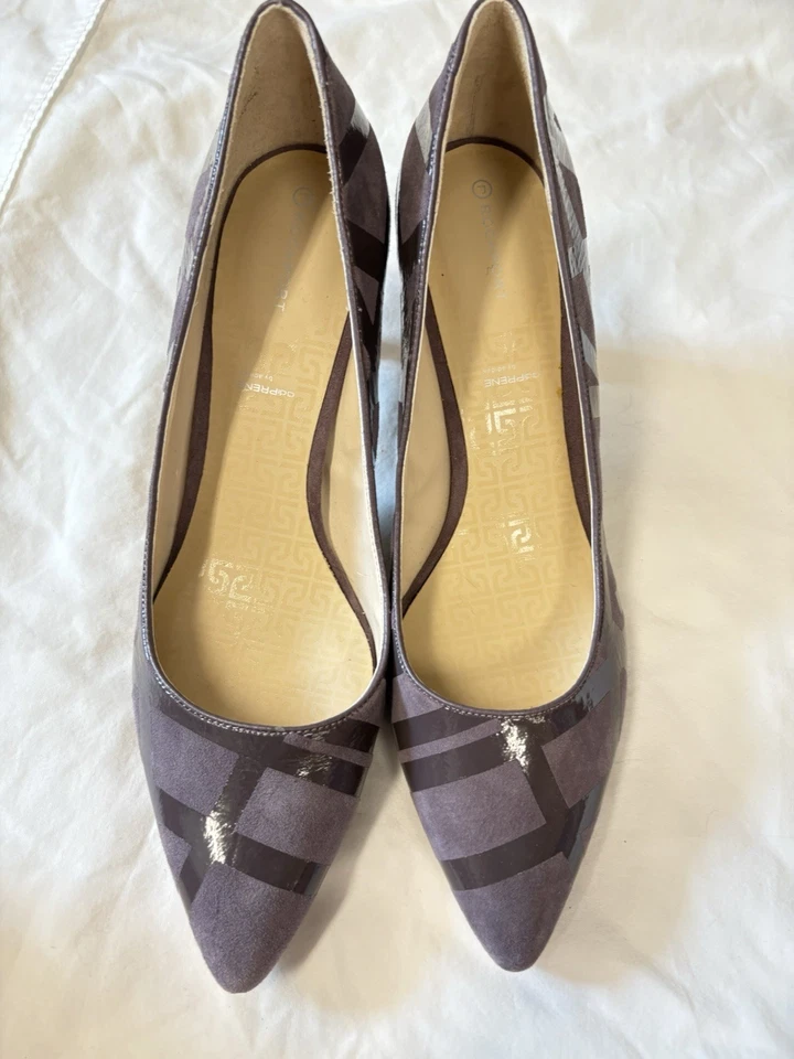 Zapatos de tacón de aguja Rockport adiPRENE de Adidas púrpura geométricos puntiagudos-10 Foto 2 de 4