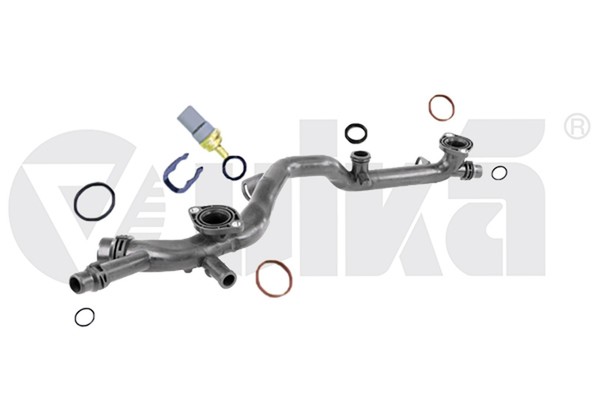 Vika KüHlerschlauch 11211892801 Kunststoff FüR Audi A6 C6 4F2 Avant 4F5 Allroad-image