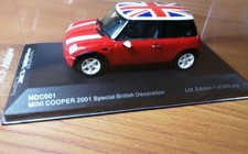 1/43 IXO Ixo Mini MINI COOPER 2001 British Flag 1 of 500pcs