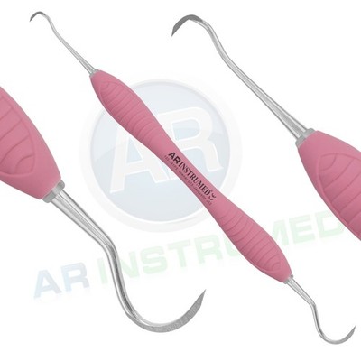 Silicone Dental Scaler Anterior Towner Jacquette U15-33 Dental Instrument-GERMAN