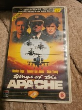 Wings Of The Apache VHS Ex Rental Video Tape Big Box