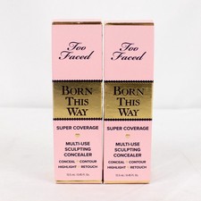 Too Faced Born This Way Super Coverage Sculpting Concealer In Almond Set of 2