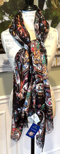 VERA BRADLEY HARRY POTTER SCARF:NWT FRIENDS AT HOGWARTS