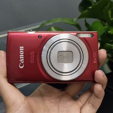 Canon IXUS 185 Red camera Ultra-Slim Pocketable 20 Megapixel CCD Sensor