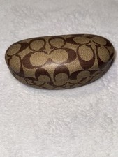 Coach Women s Hard Shell Glasses Case Brown