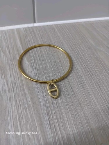 JONC IMPERIA STAINLESS STEEL CHARM BANGLE