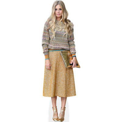 Laura Bailey (Skirt) Mini Size Cutout