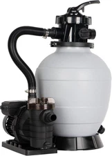 Future Way 13" Sand Filter Pump for Above Ground Pools 3420GPH 3/4 HP, 10506GAL