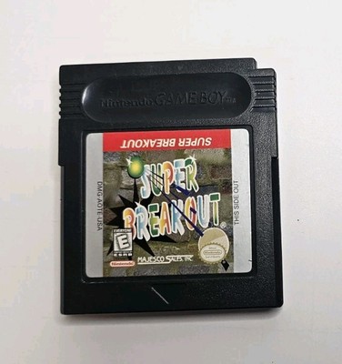 Super Breakout (Nintendo Gameboy, 1996) Cartridge Only, Authentic, Tested