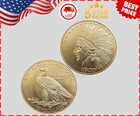 Antique Liberty Indian Head Ten Dollar Coin - Uncirculated Morgan Silver Dollar*