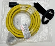 Yellow 30A RV 25ft Power Extension Cord