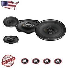 Powerful 6x9 Vehicle Speakers - 450W Max, Wide Frequency Response, Bronze Finish