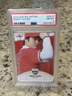 2018 Leaf Baseball Shohei Ohtani No. LB-01 ROOKIE PSA 8