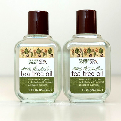 2 Pack Trader Joe's SPA 100% Australian Tea Tree Oil 1 fl oz each