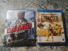 Domino & Redacted Blu Ray Brian de Palma Lot Region B*