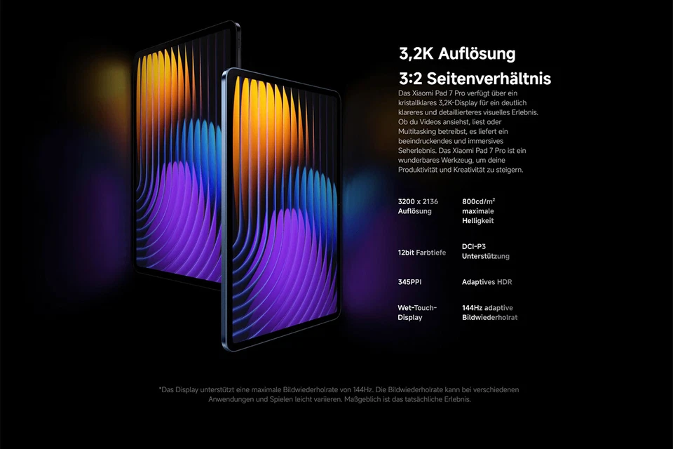 Xiaomi Pad 7 Pro 12G+512GB 11.2” IPS LCD 8850mAh Snapdragon 8s Gen3 Wi-Fi Tablet - Bild 4 von 4