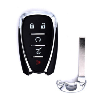 GM Replacement Remote Smart Key Fob Shell Case With Blade - Fits HYQ1AA / HYQ1EA / HYQ1ES