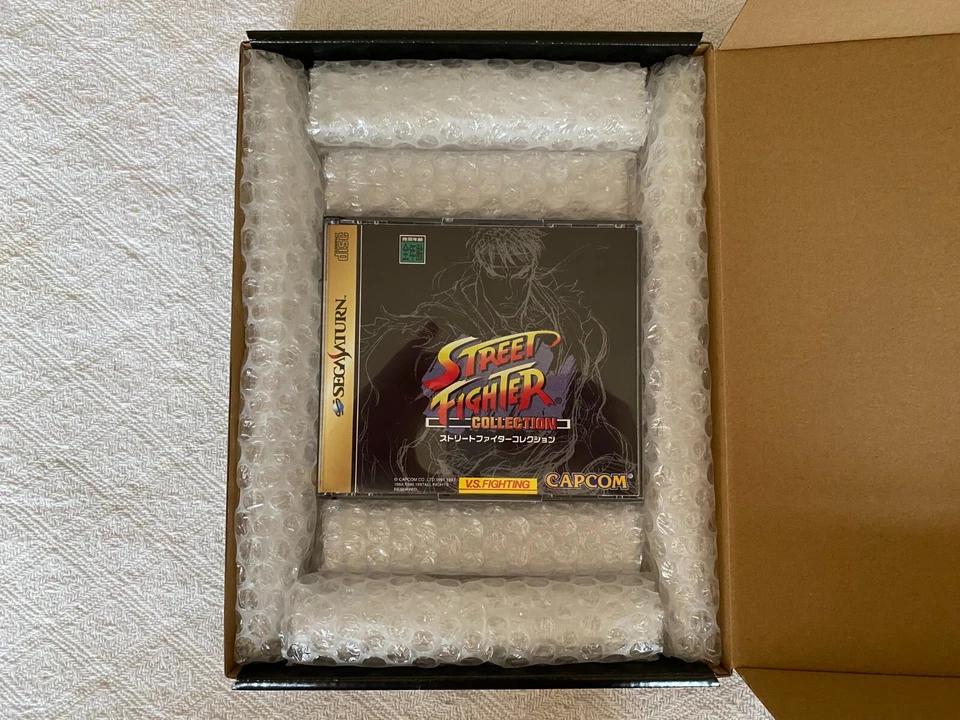 Street Fighter Collection Sega Saturn - NTSC-J Japan VGC CIB - Tracked - Image 2 of 4