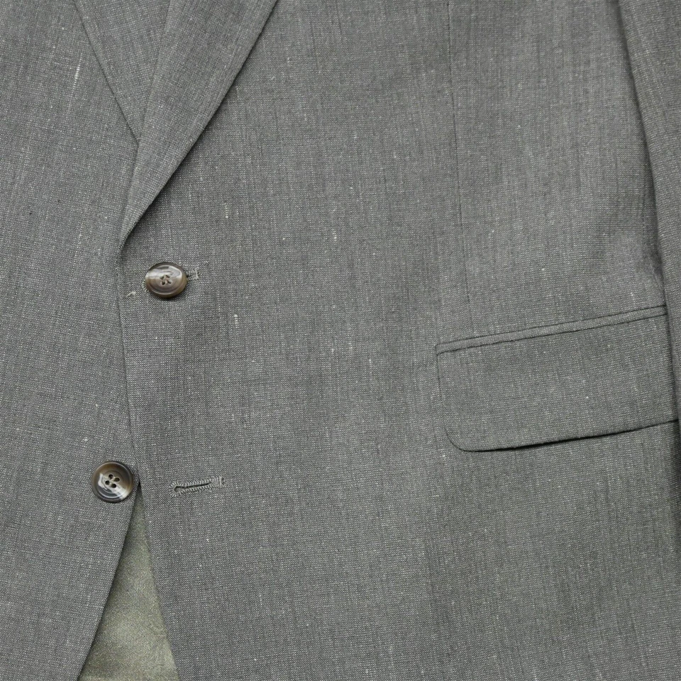 Gordon Thomas 44R 40x29 Marrón Tostado Hecho en EE. UU. Hombres Chaqueta Pantalones Traje Foto 3 de 4