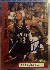 Brian Grant Xavier Basketball Autograph Classic Rookie Card Miami Heat Lakers RC