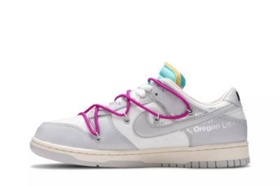 Nike Off-White x Dunk Low Lot 21 of 50 DM1602-100 Men's Size | eBay