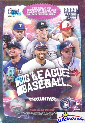 2023 Topps Big League Baseball EXCLUSIVE GIANT Factory Sealed Blaster Box - 80 Karten - Bild 2 von 2