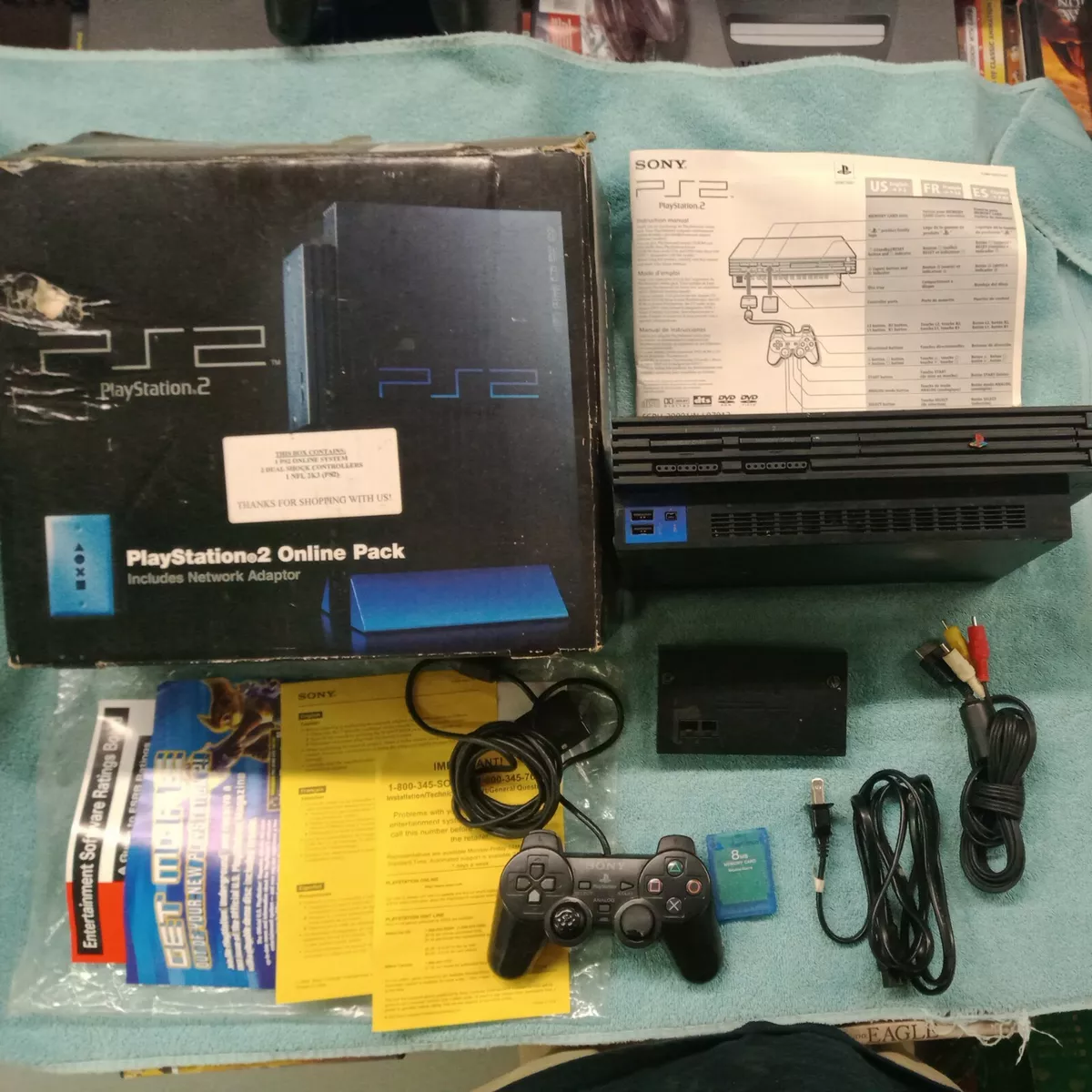 Refurbished Sony Playstation 2 PS2 Game Console 