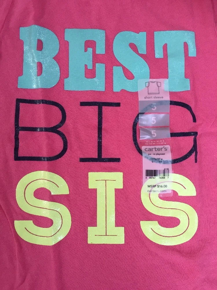 Big sister shirt carters cheap