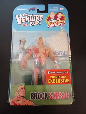 The Venture Bros Con Exclusive Bloody Brock Samson 3.75'' Figure Bif Bang Pow