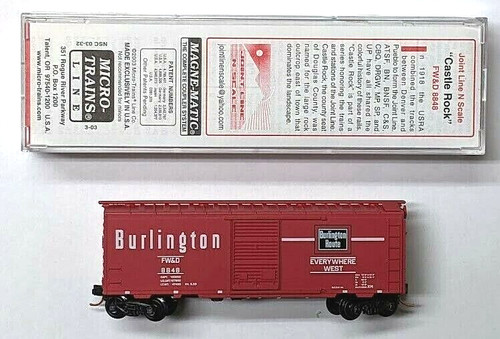 MTL S Micro-Trains 3.32 Special Run Forth Worth y Denver FWD 8848 vagón de carga | Zustand: New