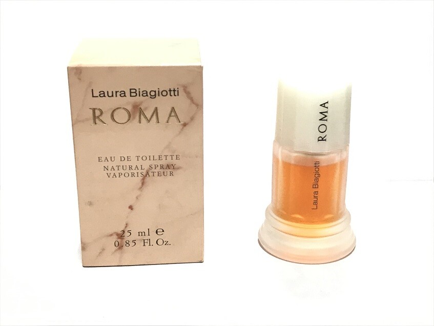 【新品】Laura Biagiotti ROMA オードトワレ 25ml Roma Laura Biagiotti Women 0.85 oz 25 ml *Eau De Toilette* Spray