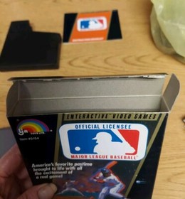 Major League Baseball (NES, 1988) CIB