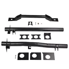 3X Front&Rear Fuel Tank Support & Rear Shock Mount Crossmember Kit for Chevy