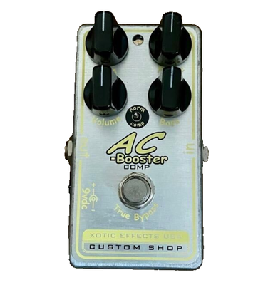 XOTIC AC Booster COMP Guitar Overdrive Pedal Used Tested | eBay