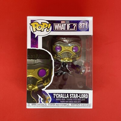 T'Challa Star-Lord Funko Pop #871 Marvel: What If...