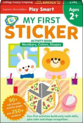 Play Smart My First STICKER Numbers, Colors, Shapes 2: Preschool Activit - GOOD