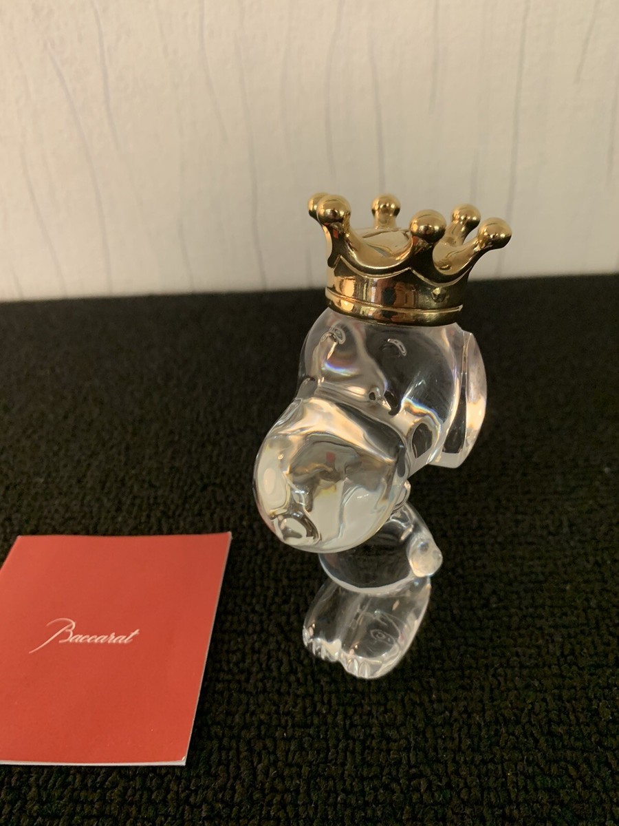 ㉒Baccarat スヌーピークリスタルフィギュア ㉒Baccarat スヌーピークリスタルフィギュア Amazon.com