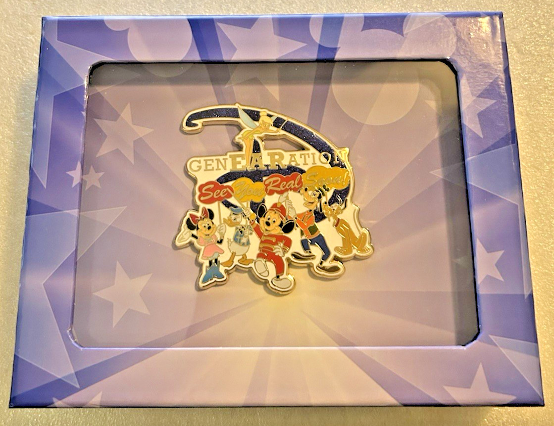 Disney Pins PP111269 WDW GenEARation D 2015 Gift Jumbo Autographed Alex Maher