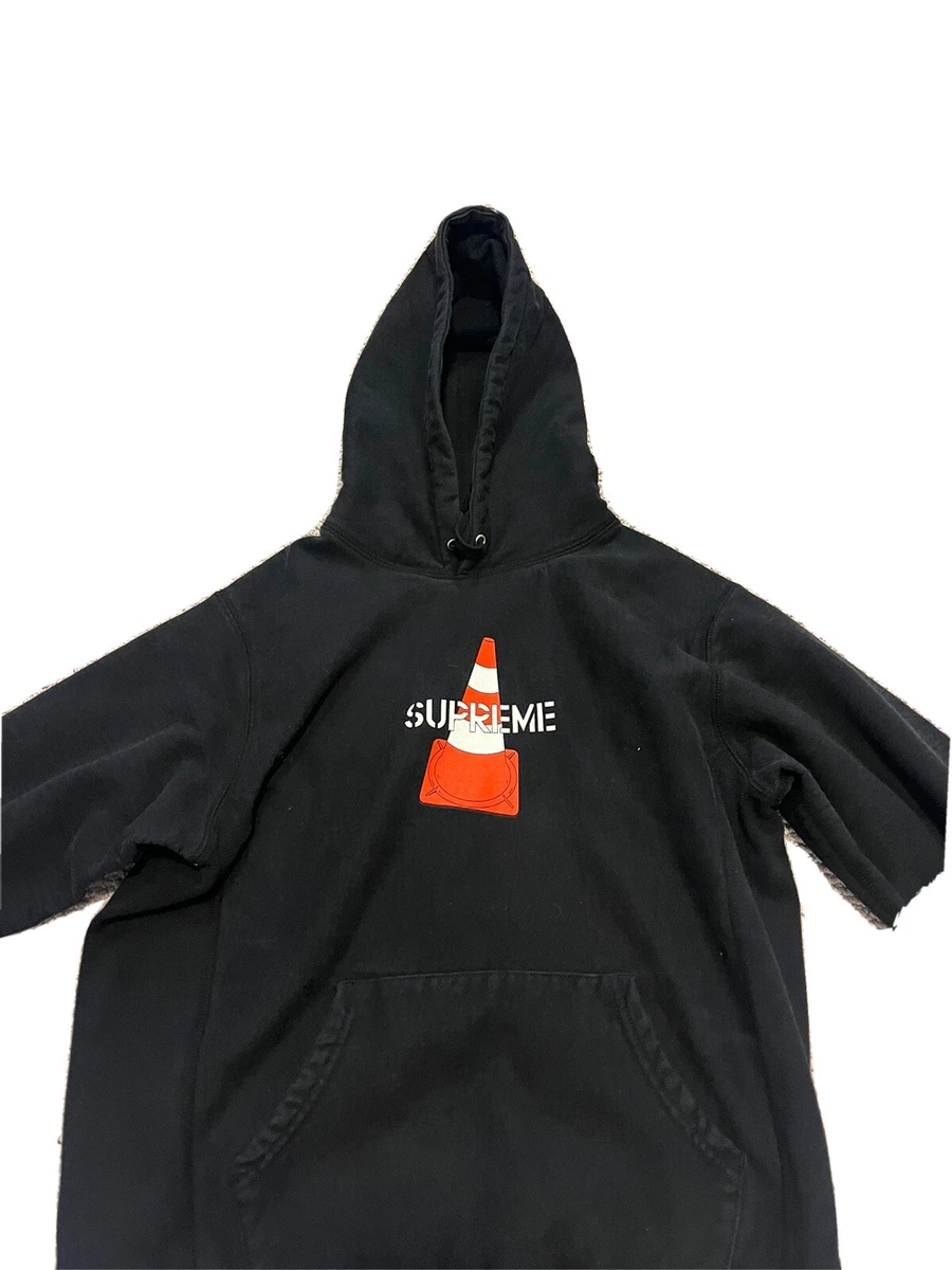 Supreme Cone Hooded Sweatshirt Black M F/W 19
