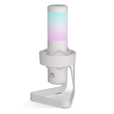 ENDORFY Axis Streaming Onyx White Mikrofon Microphone Kapazitiv Kardioid RGB