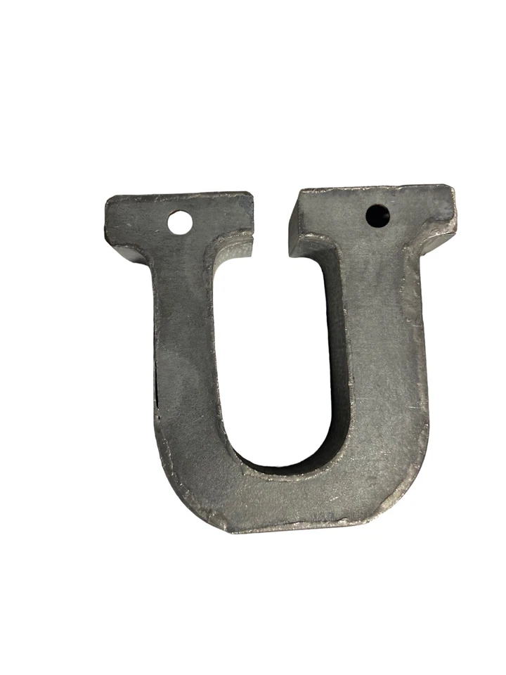 Rustic Primitive Hanging TIN BOX LETTER, 2.5”Tall U - Image 3 of 3