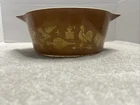 Vintage Pyrex Early American Cinderella 475B 2 1/2 QT Ovenware Casserole Dish