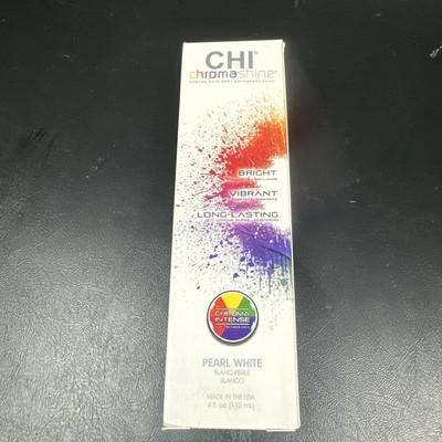 CHI~Chromashine~Semi-Permanent Color ~Pearl White ~ 4 Fl Oz