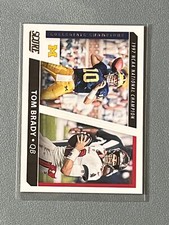 2021 Score Football Tom Brady Collegiate Champions SP Insert #CC9 Buccaneers