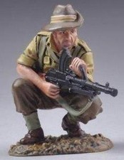 THOMAS GUNN WW2 PACIFIC RS006B ANZAC BREN GUNNER KNEELING