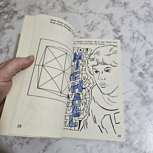 Vintage anni 80 da collezione E.T. Space Puzzle Book Extra-Terrestre anni '80 - Foto 6 di 6