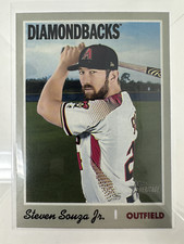 2019 TOPPS HERITAGE STEVEN SOUZA JR 292 ARIZONA DIAMONDBACKS