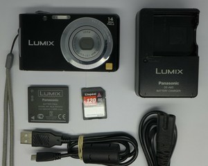 Panasonic Lumix Dmc Fs16 14 1mp Appareil Photo Numerique Noir