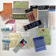 Lot Gemstone Jewel Stickers Rhinestones 3D Self Adhesive Crafts Scrap Book Cards
