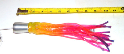 Vintage 10'' Cup Head Big Game Trolling Fishing Lure Tuna Mahi Wahoo Marlin